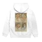 世界美術商店の四芸術 / The Four Arts Hoodie:back