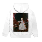 世界美術商店の皇太子フェリペ・プロスぺロの肖像 / Portrait of Prince Philip Prospero Hoodie:back