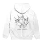 nrms0901のアガベ Hoodie:back