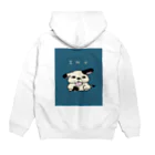 ShiroのかわいいINU Hoodie:back