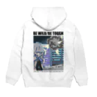 水影凪ルカ公式SHOPのBE WILD,BE TOUGH Hoodie:back