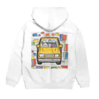 底辺の底辺好きな事を気ままに…。の黄色い車が好き Hoodie:back