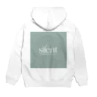 silentのsilent Hoodie:back