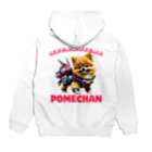 Pom-Dog'sのメカニカルポメちゃん Hoodie:back