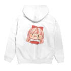 ぷいぷいshopのぷいぷい巫女ちゃん2 Hoodie:back