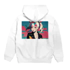 tokyo_citypopのkawaii 東京ガールアート Hoodie:back