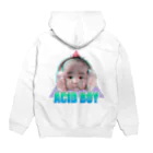 てくのちゃんのクソカワACID BOY Hoodie:back