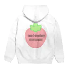 strawberry ON LINE STORE のstrawberry☆STARS　SAITAMA TOUR2024 君への想い Hoodie:back