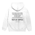 pilates_loversのピラティス氏グッズ Hoodie:back