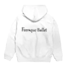 feerique balletのFeerique ballet パーカーの裏面