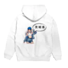 music_japanの茨城ガール（一部両面あり） Hoodie:back