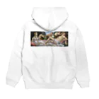 世界美術商店のヴィーナスとマルス / Venus and Mars Hoodie:back