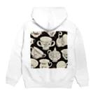 (っ◔◡◔)っ ♥ Le Petit Trésor ♥の花の詩カップ(The Flower Poetry Cup) Hoodie:back