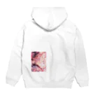 AQUAMETAVERSEの桜と私ラフルール1859 Hoodie:back