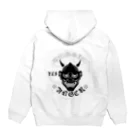 hannya_tiktokのテスト2 Hoodie:back