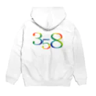 ainarukokoroの光　３５８ Hoodie:back