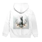 nkcamelliaの美猫 Hoodie:back