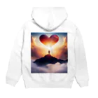 MKLANDのHEAVEN Hoodie:back