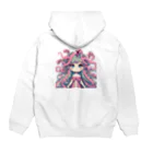 WakuWakustoreのメデューサ少女 Hoodie:back