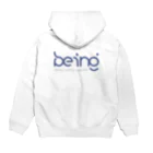 being_cycling_apparelのbeing_cyclingapparel パーカーの裏面