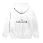 リモデザインスタジオのMANA KINO ロゴ｜MANA KINO Hoodie:back