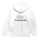 リモデザインスタジオのMANA KINO 雲｜MANA KINO Hoodie:back