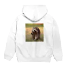 Raccoon Cool PlanetのRaccoon Cool Planet Hoodie:back