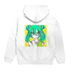 香ばしいの香ミク きらり Hoodie:back