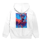 AQUAMETAVERSEの海の中の美ボディ　ラフルール　1859 Hoodie:back