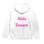 あい・まい・みぃのGirls Dream-少女たちが夢を持つことば Hoodie:back