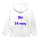 あい・まい・みぃのGirl Strong-強い女性を表す言葉 Hoodie:back