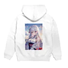 巫女スタぐらむの優しい巫女 Hoodie:back