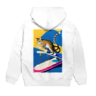 ちゃまるのストリートキャット Hoodie:back