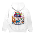 パカオのダンシングアニマル Hoodie:back