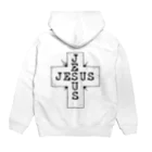 JのJESUS パーカーの裏面