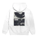 Fewrew フューリューのターンテーブリスト Hoodie:back