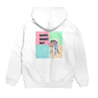 ドーナツ大好きにゃんこのHAPPY DONUT DAY Hoodie:back