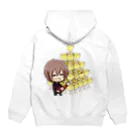 ピロ山通販のぼくホスト君 スタンダード Hoodie:back