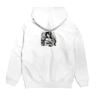 かるるんショップの少女と３つのしもべシリーズ Hoodie:back