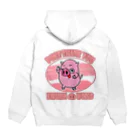 菊地ともみ🐽kikurinのポケっちょパーカー Hoodie:back