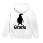 Gratis officialのGratis Hoodie:back