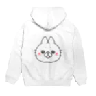 ぱぴぷぺぽのねこ Hoodie:back