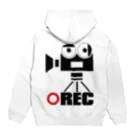 AURA_HYSTERICAのREC Hoodie:back