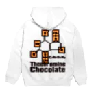 AURA_HYSTERICAのChocolatier Hoodie:back