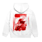 テル！のお店の神輿その１ Hoodie:back