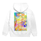 テル！のお店の神輿その２ Hoodie:back