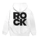 gemgemshopのROCK GROOVE Hoodie:back