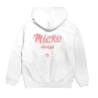 Webpla [ウェブプラ]のMICROANALYSIS Hoodie:back