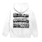 FJ cruiser freaksのFJ cruiser freaks 2019 Hoodie:back