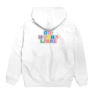 OH! MUCHA LIBREのフライングボディアタック Hoodie:back